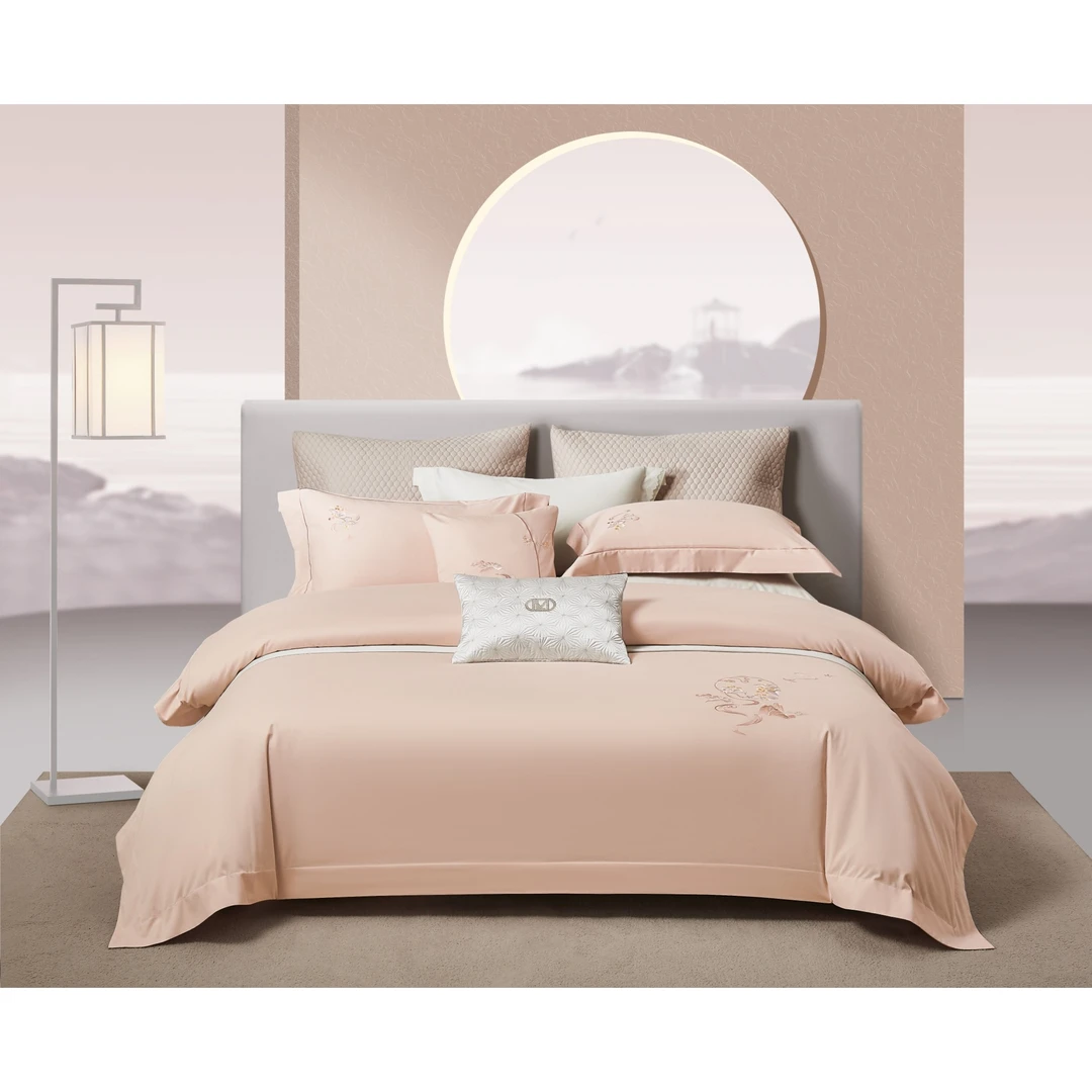 MEILUO/美罗家纺月满芳庭四件套 200×230cm