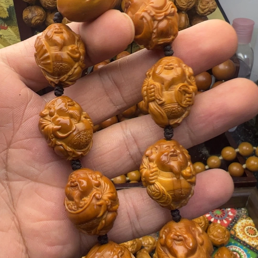 手串/手链橄榄核2.0铁盒八方来财