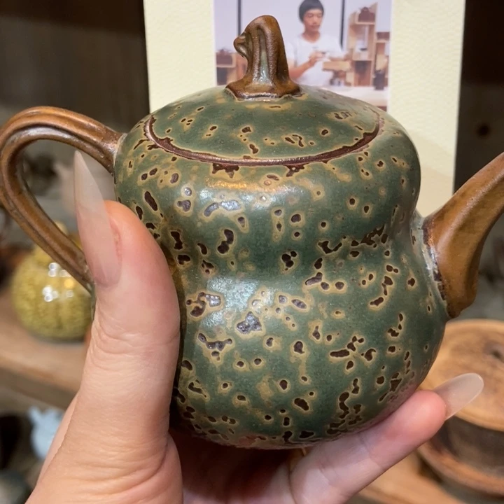 柴烧老岩泥高端茶器