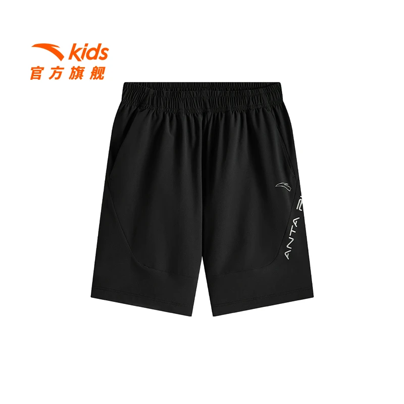 安踏儿童男大童夏新款透气柔软亲肤青少年运动速干短裤/352525508