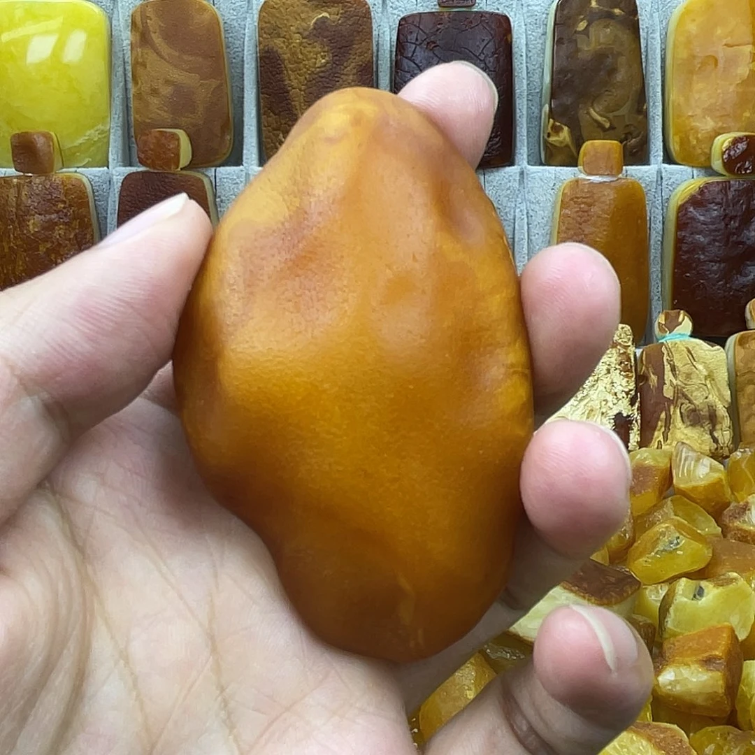 未镶嵌定制琥珀全皮