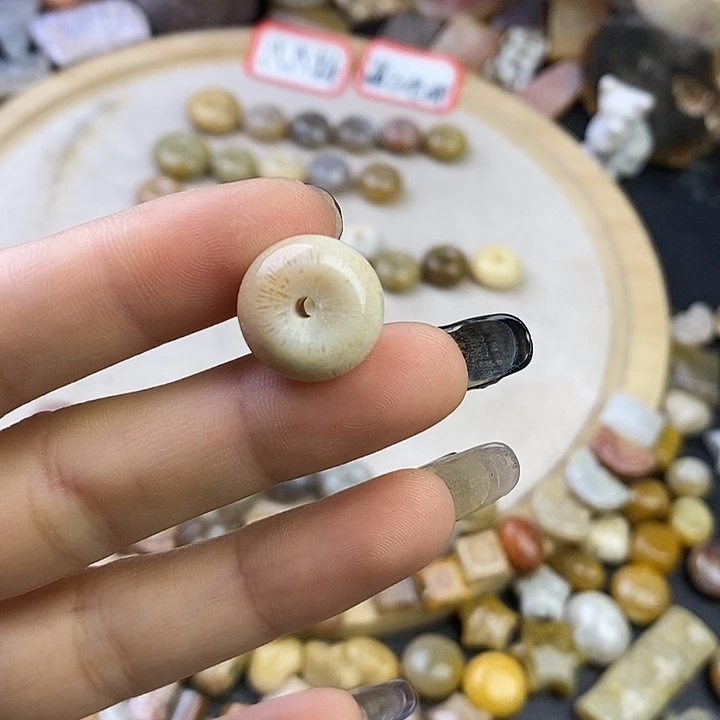 针钠钙石（海纹石）未镶嵌颈饰9