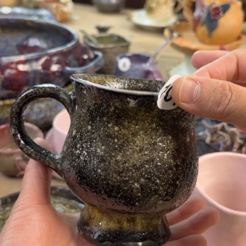 碗M****l手捏日式餐具茶具