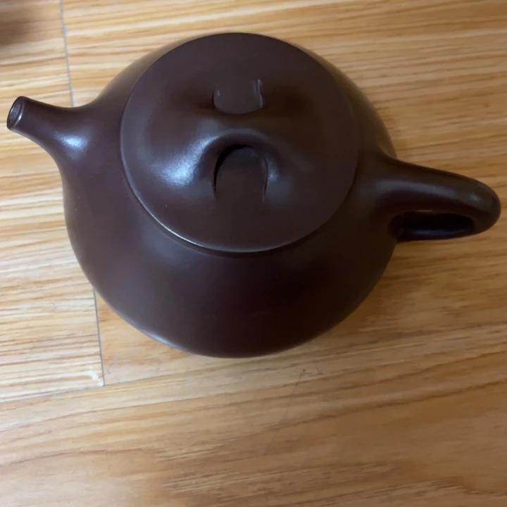 茶壶底槽青紫砂艺术作品