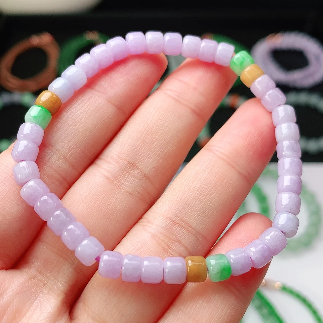 未镶嵌手链翡翠翡翠