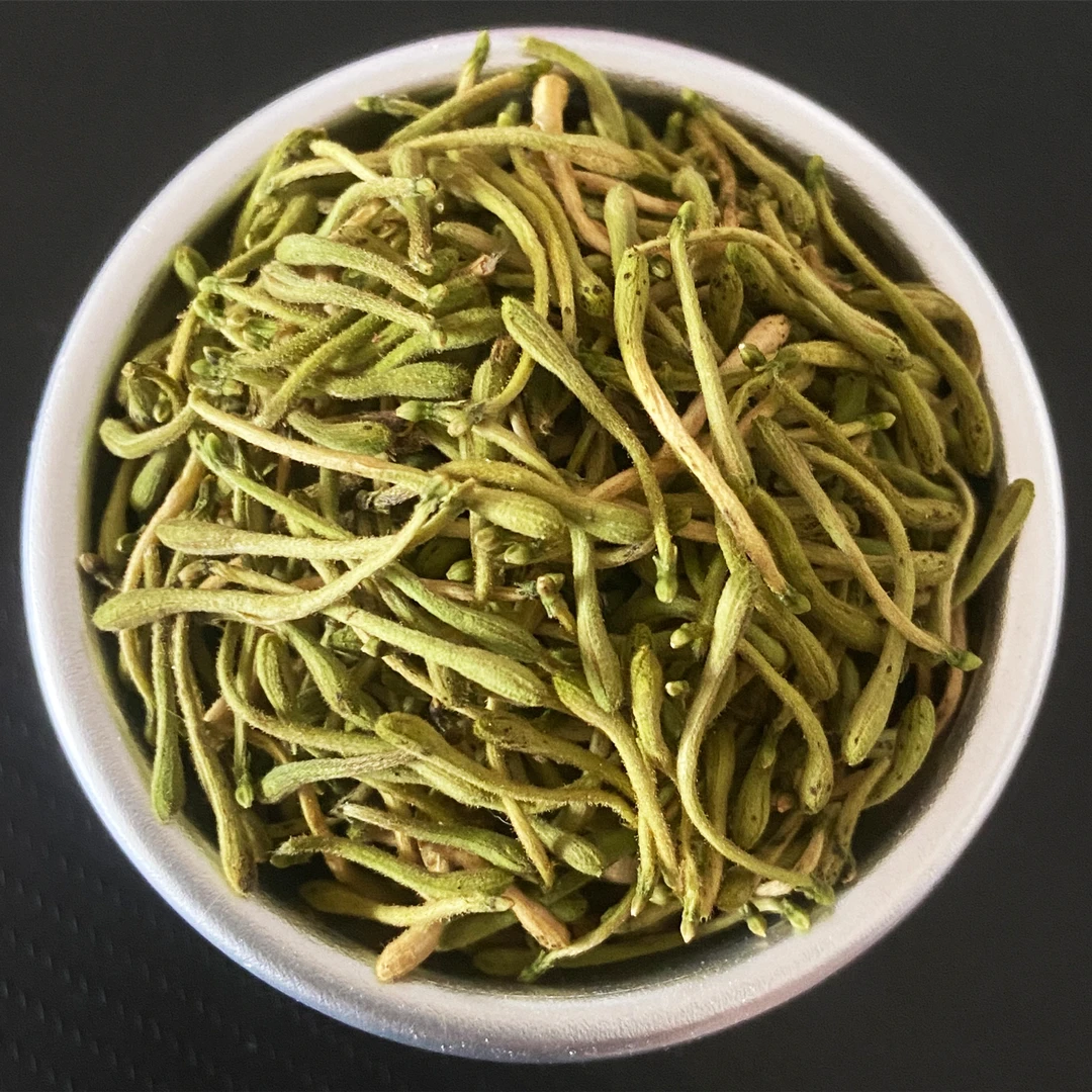 贵州正宗野生金银花嫩芽干货乡下直发 高山生长无硫泡茶清热去火