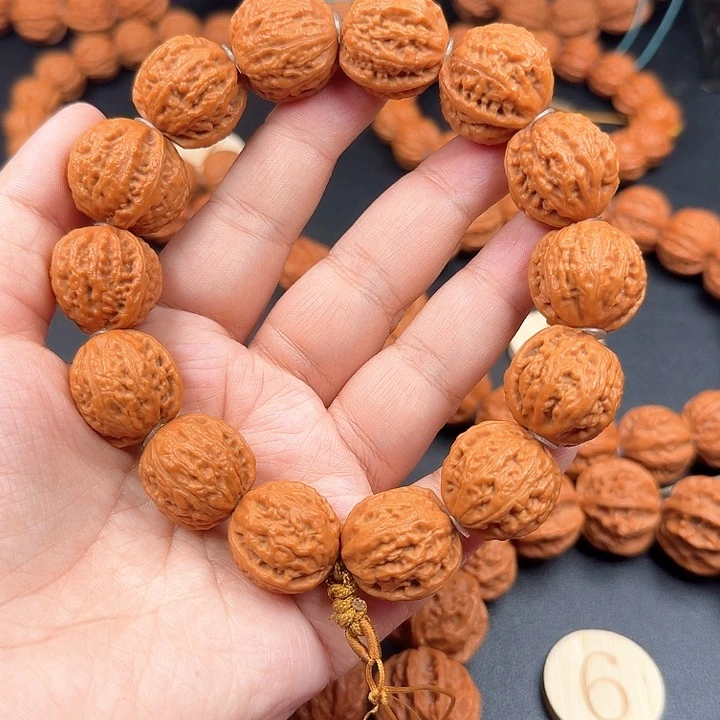 文玩核桃手串流水纹元宝手串