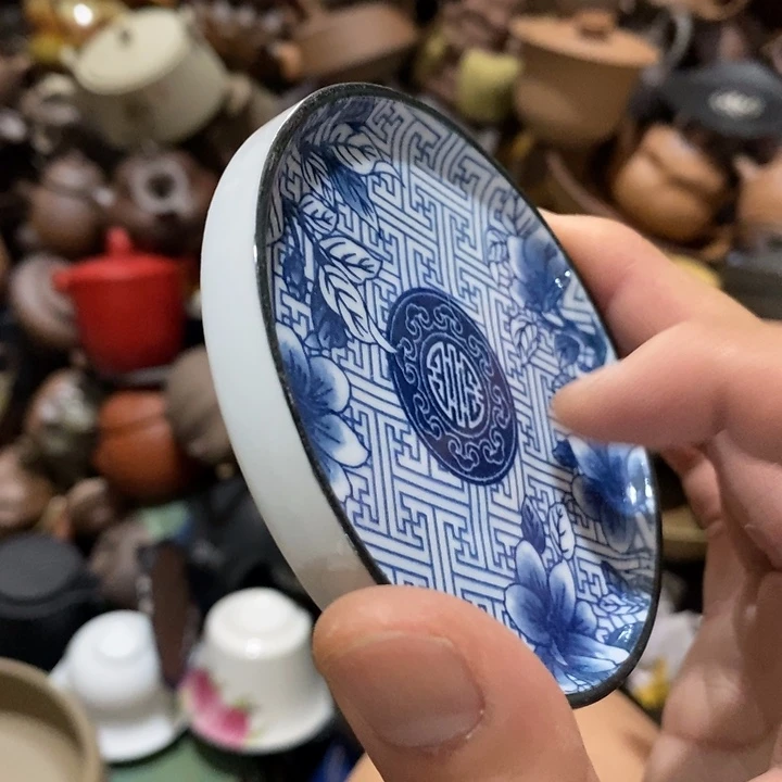 瓷片荷花的小秘密会被