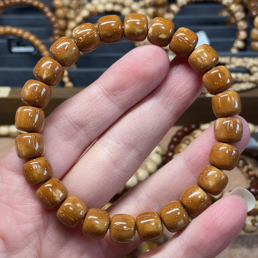 紫金鼠吊坠实心紫金鼠手串10