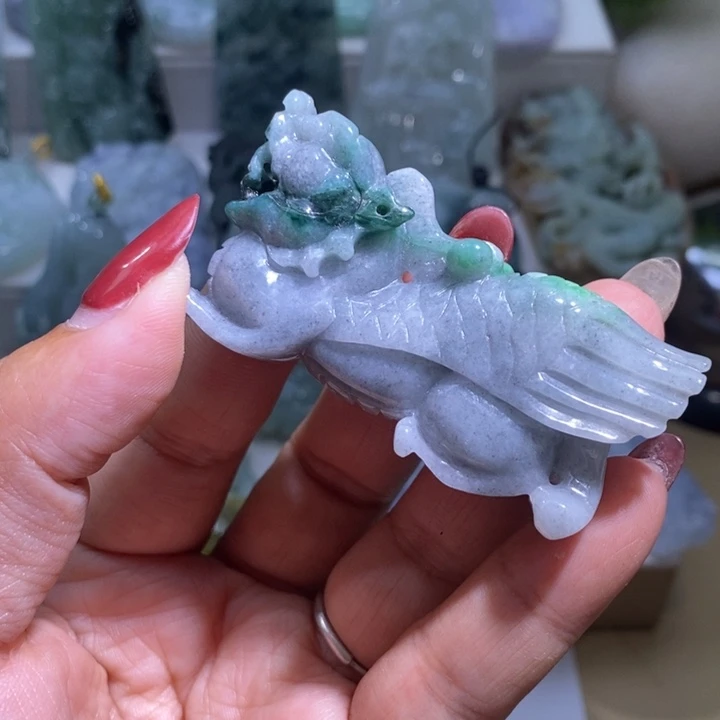 【闪购商品】翡翠未镶嵌颈饰貔貅