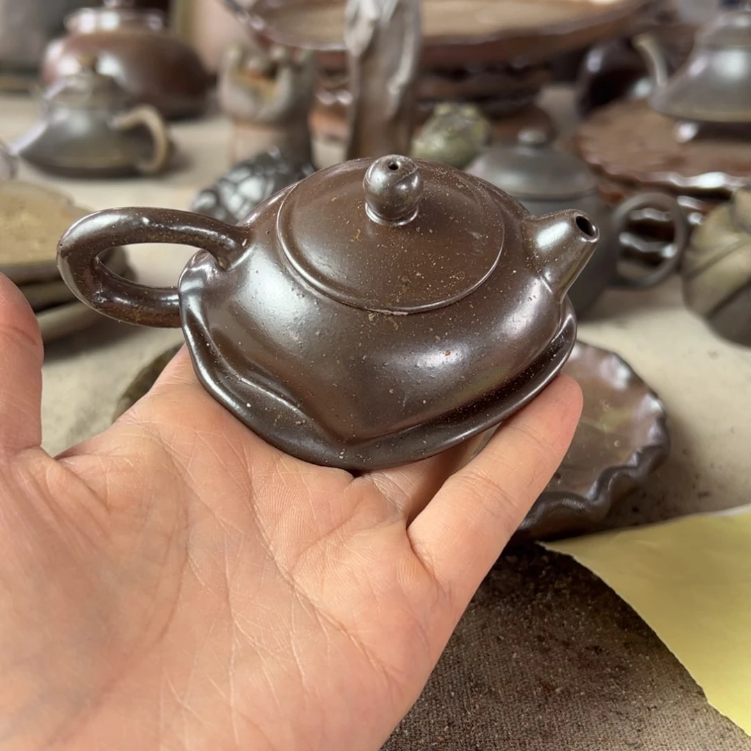 贵台龙窑柴烧茶壶A108