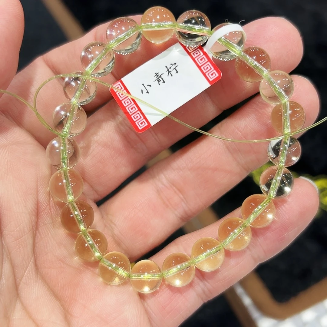 手串未镶嵌水晶青柠
