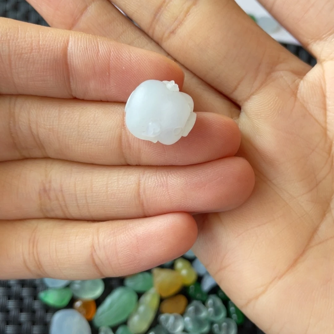 定制翡翠未镶嵌毛货