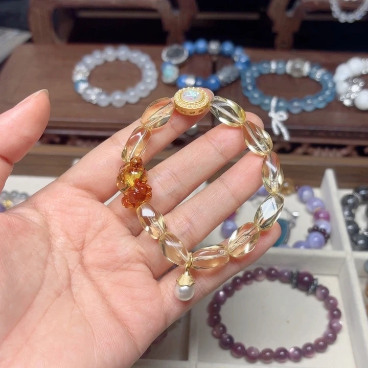 水晶手链未镶嵌金薇薇