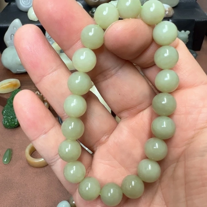 未镶嵌手串和田玉