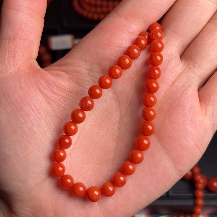 手链未镶嵌南红玛瑙利6m