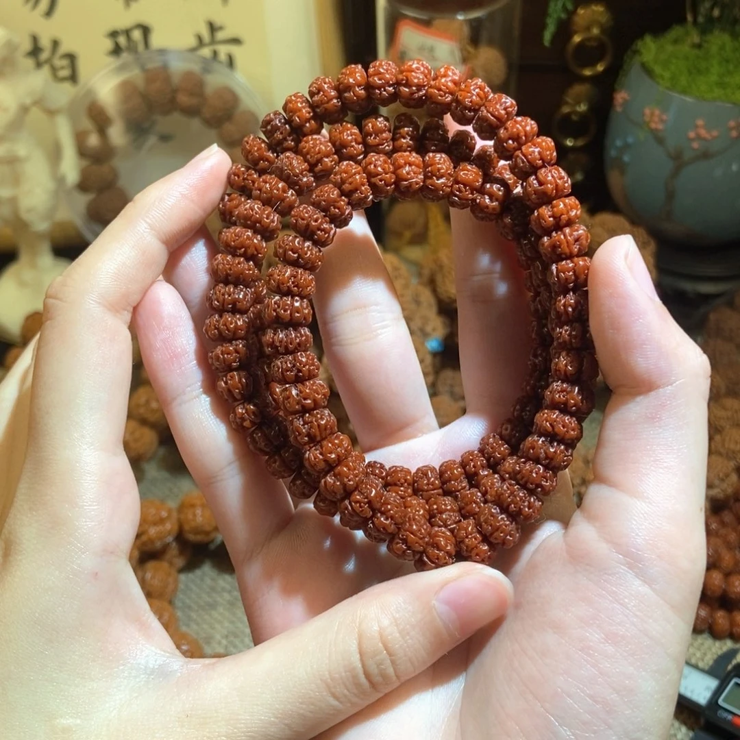 金刚菩提手串洗*105玉化树王108