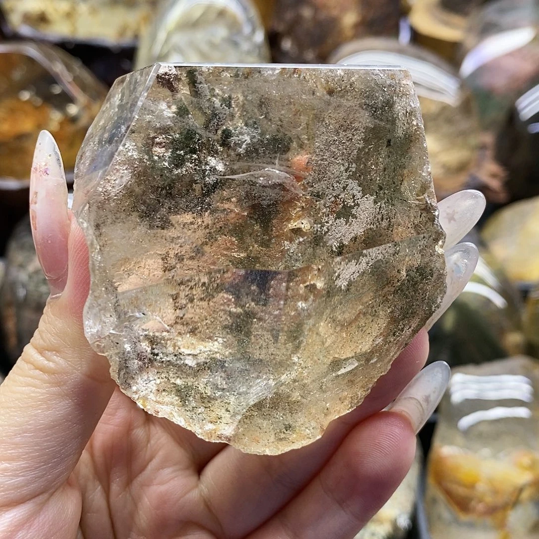 水晶珠宝半成品未镶嵌