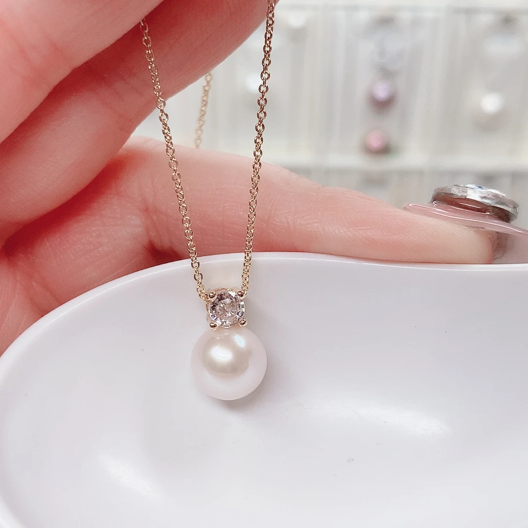 合金吊坠(赠链)淡水珍珠