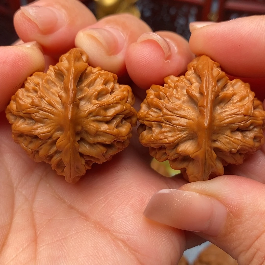 文玩核桃把件35全品绝配野生秦闷