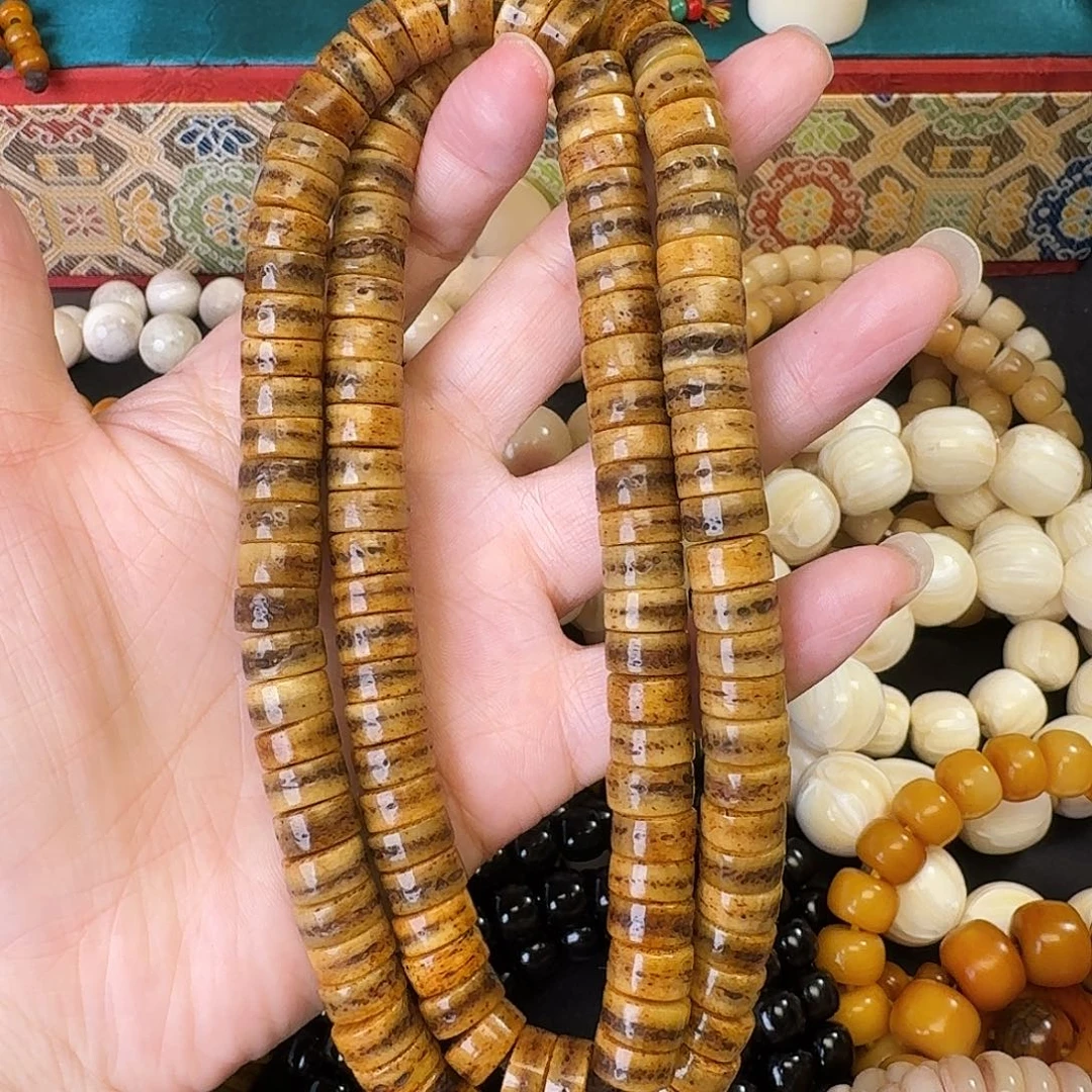 牛骨手串/手链嘎嘎10尺寸长串