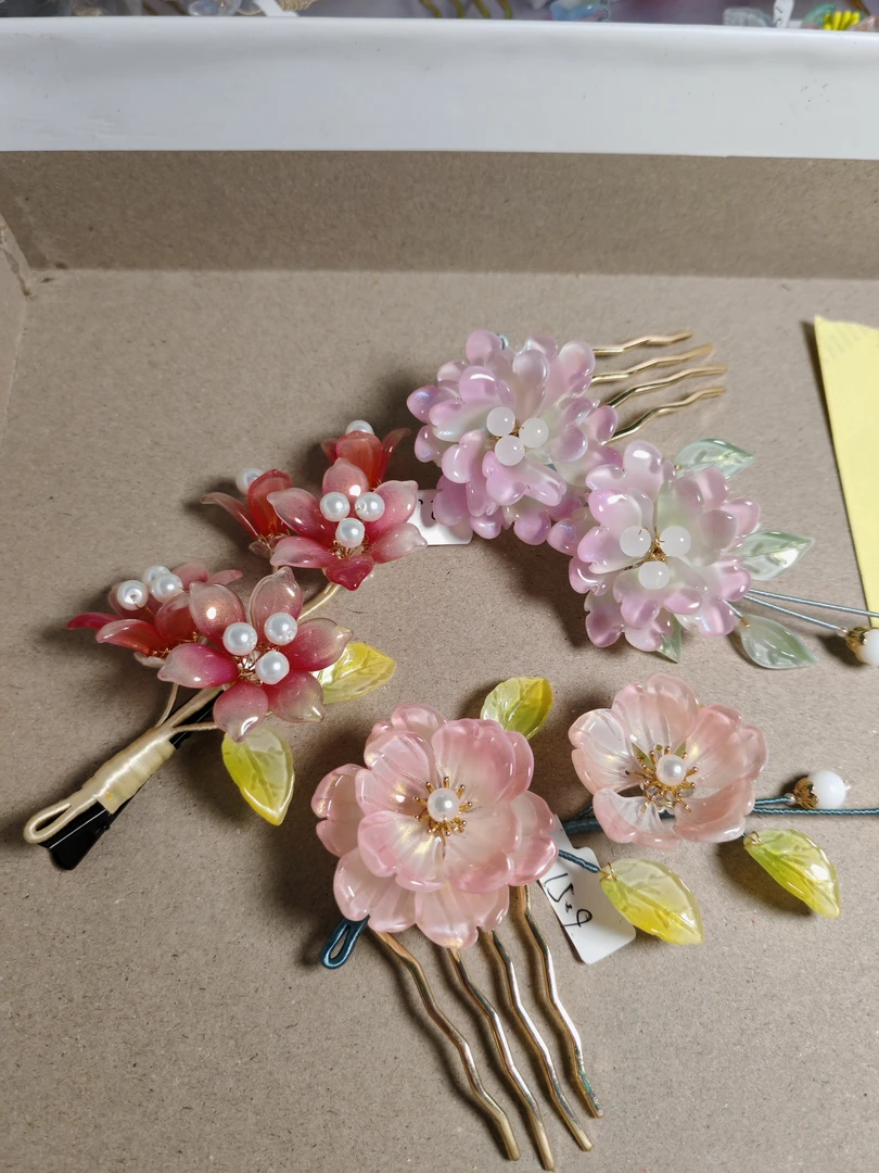 （满30包邮）直播间自选古风发饰配饰头饰百搭饰品对夹仙气古典超仙