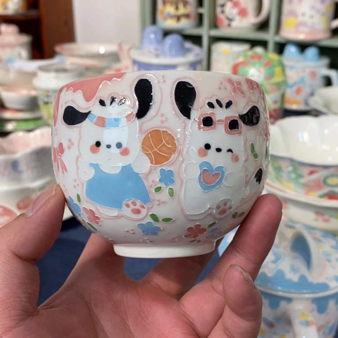 瓷片帕恰狗蛋杯福利