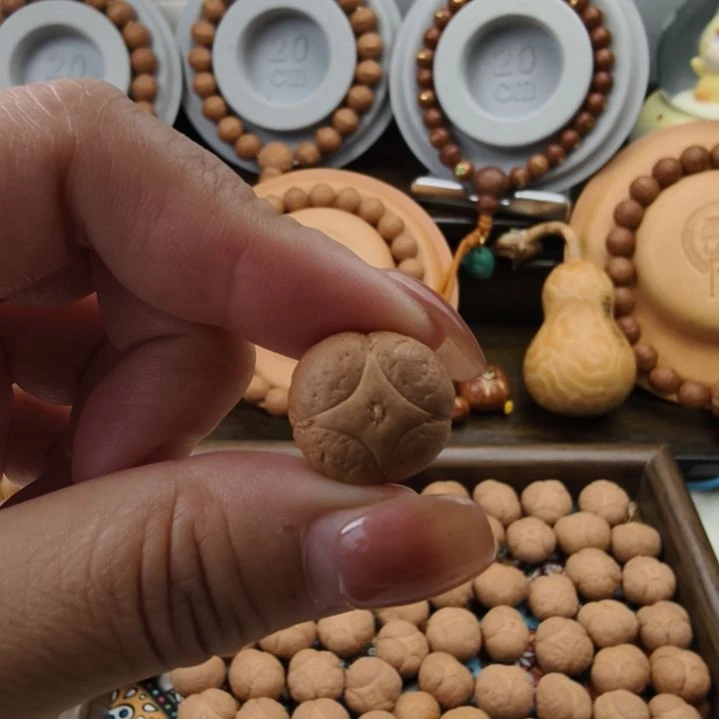 把件凤眼菩提麒麟单籽
