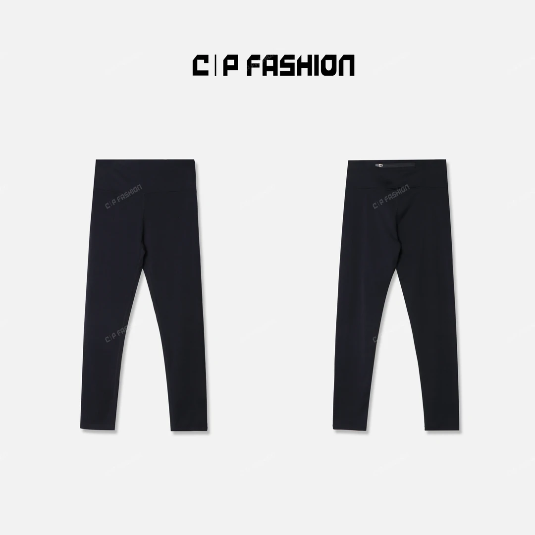 “秘境之木”皮扣高腰修身显瘦运动瑜伽裤C00842CK243