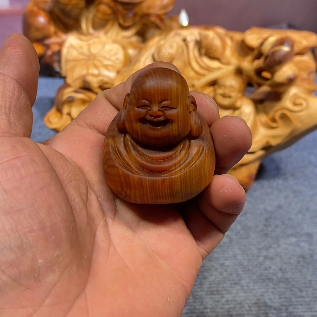 柏木（崖柏）根雕木雕工艺品摆件创意手把件