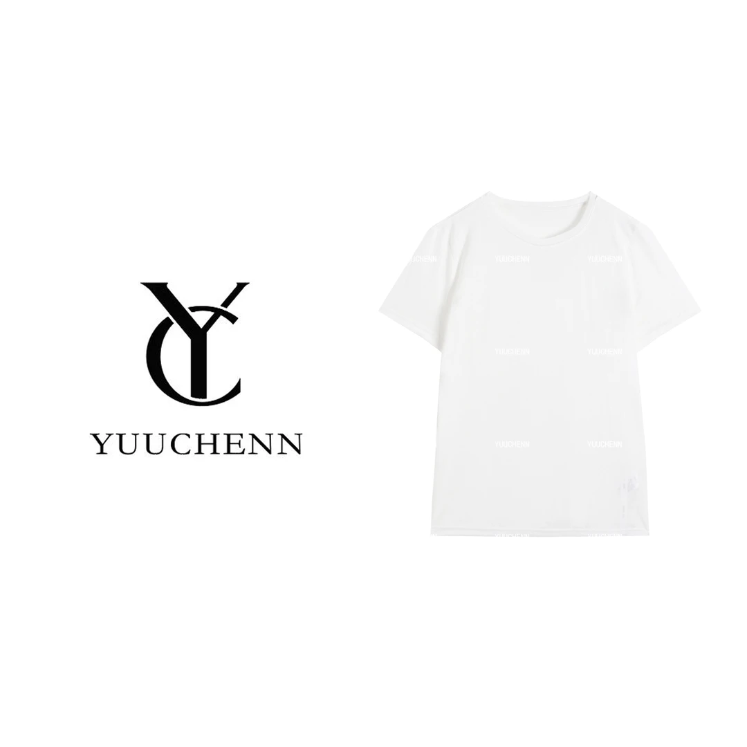 YUUCHENN“日常打底”白色短袖T恤女宽松百搭上衣31112