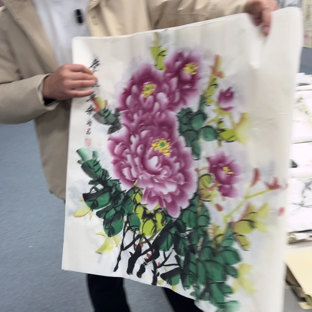 国画手绘画作品和绘画