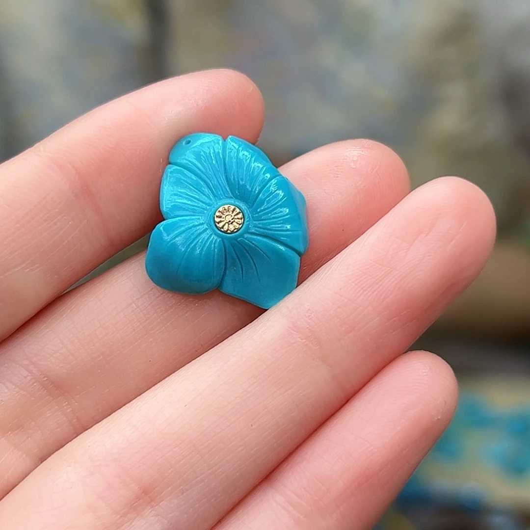 绿松石珠宝奇石未镶嵌