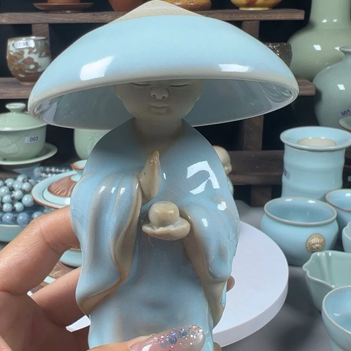 有机玻璃同*微多力·瓷空间/斗笠和尚