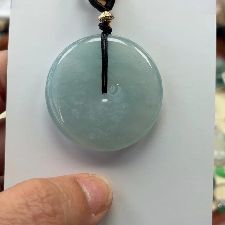 翡翠未镶嵌颈饰天然翡翠a货