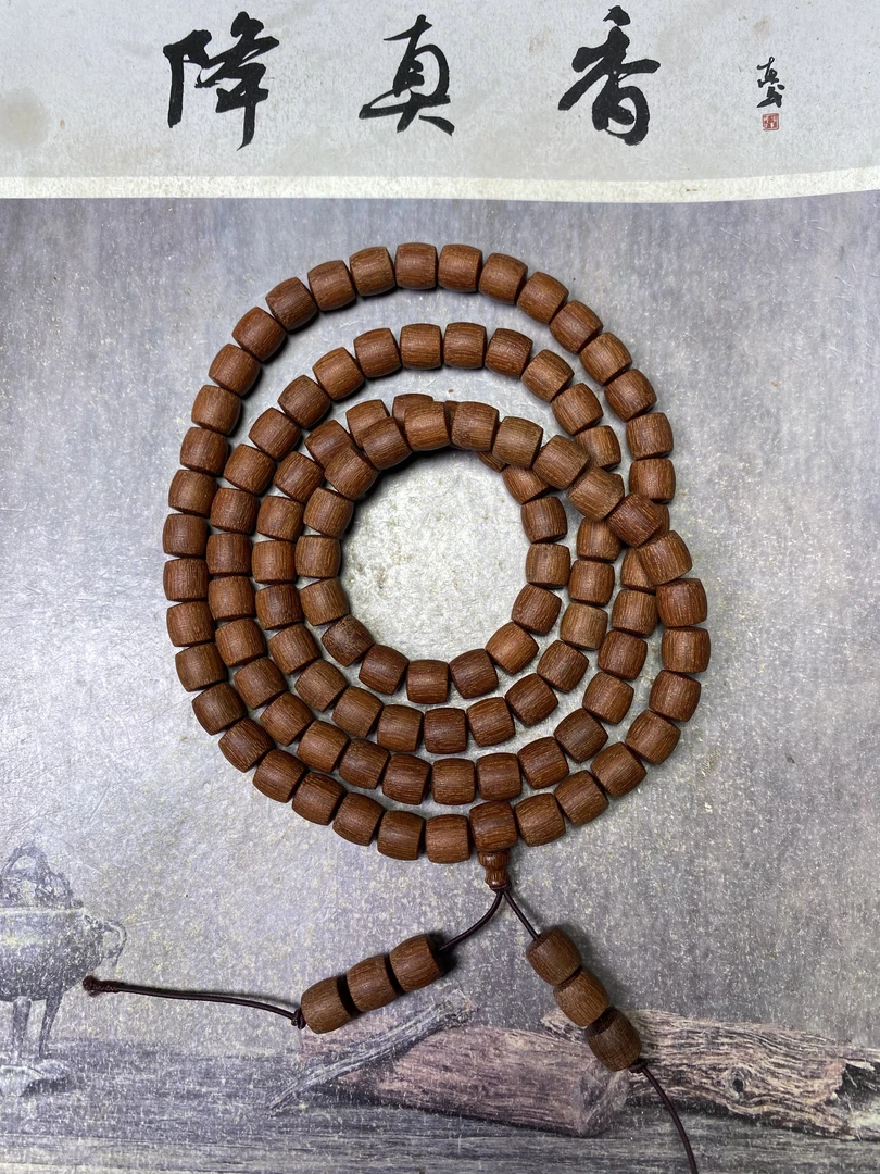 A10缅甸小叶降真香黄油0.8X108颗多圈直切