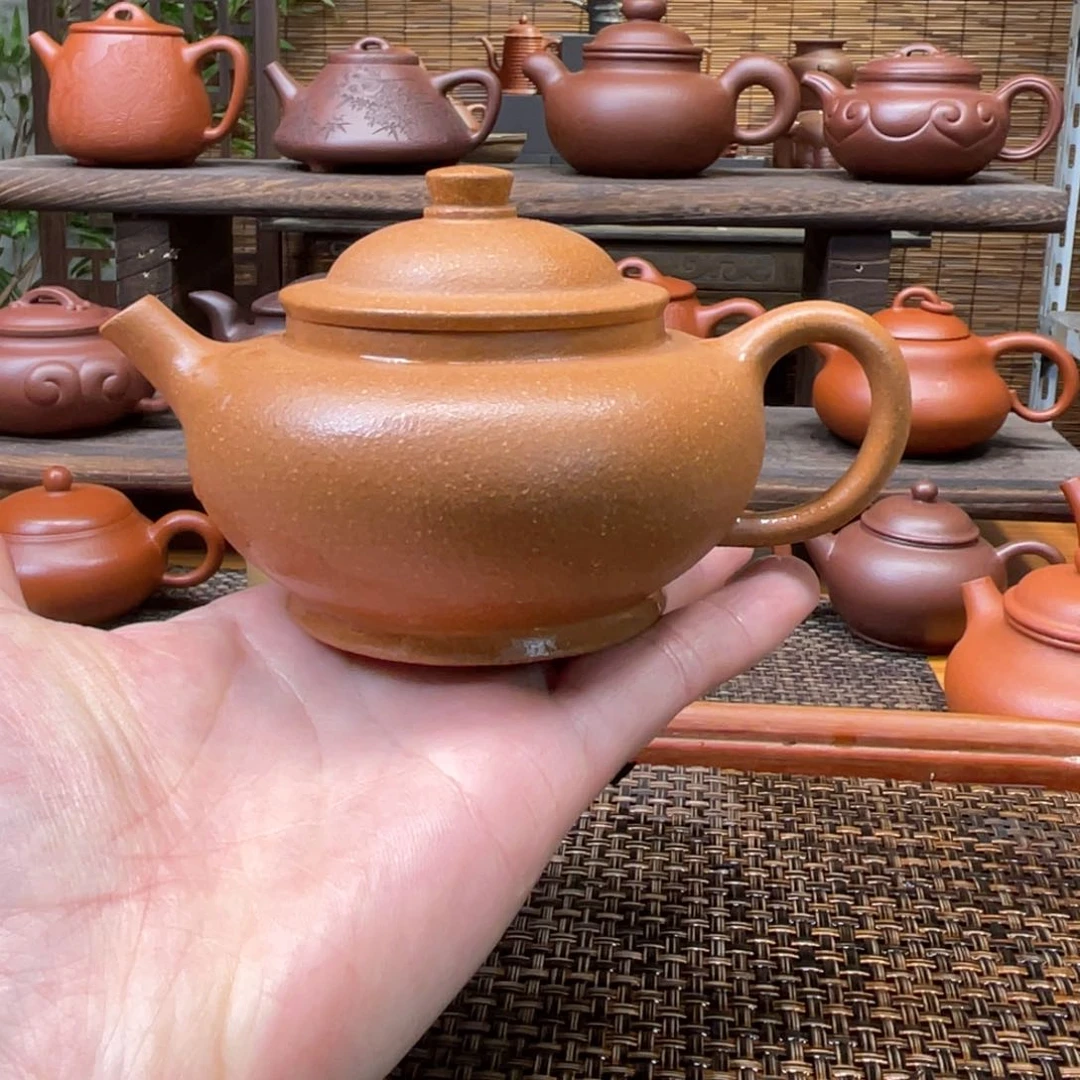 茶壶紫砂宜兴原矿紫砂手工制150