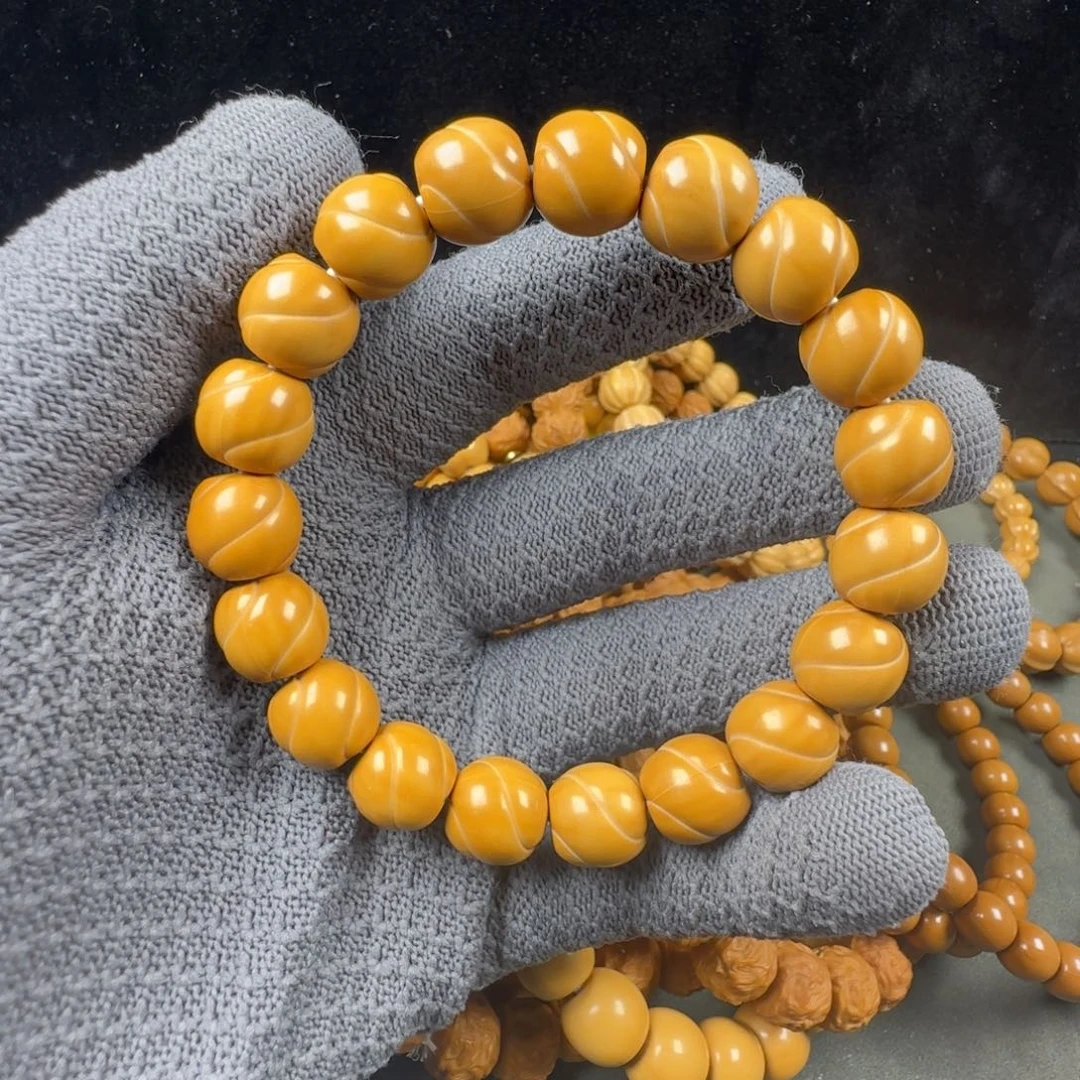 猴头核桃手串猴头麻花卡12+