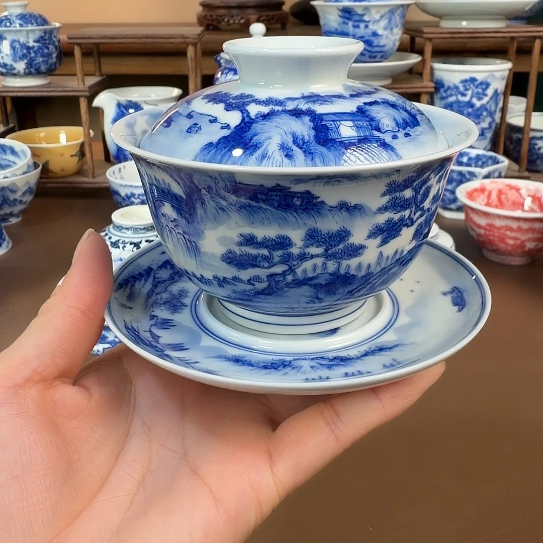 景德镇陶瓷手工手绘