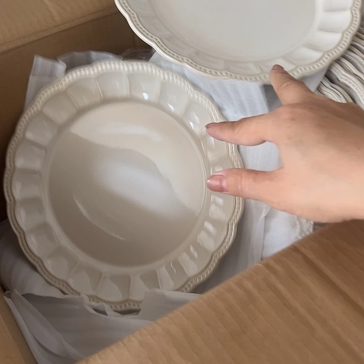 瓷片全部瑕疵特价煮点27厘米