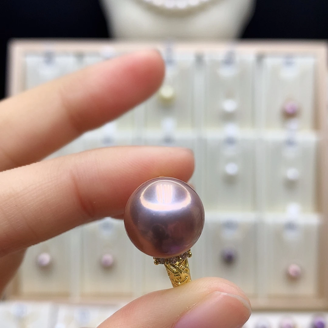 合金淡水珍珠颈饰