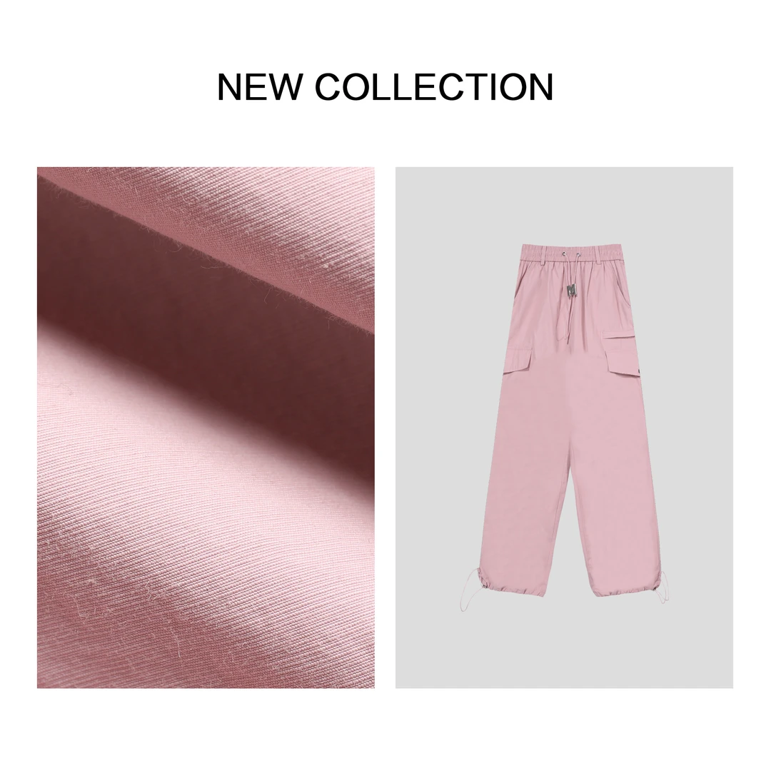 【静秋专属】K1F38015B 女士休闲舒适工装裤