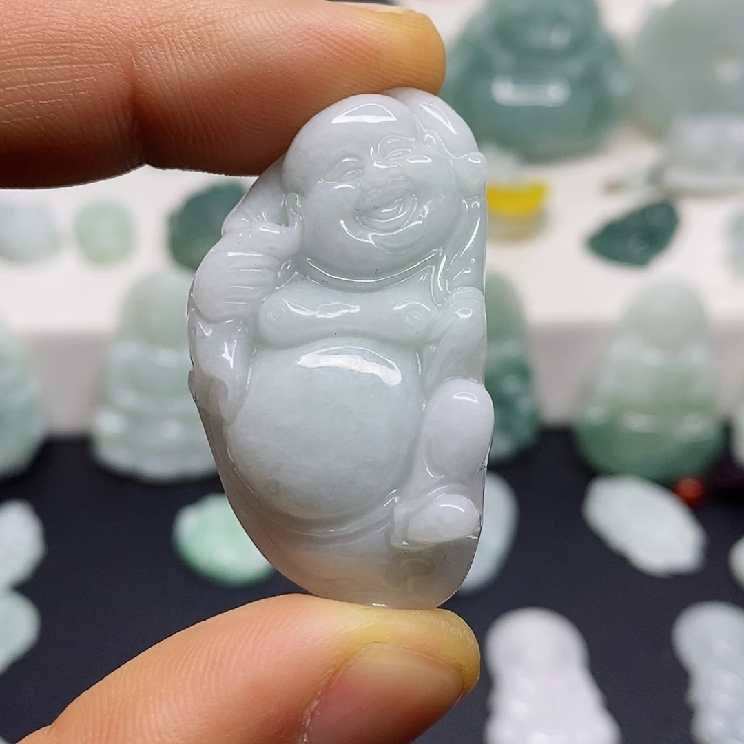 翡翠颈饰未镶嵌吊坠