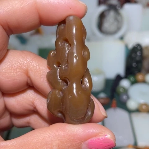 和田玉挂件未镶嵌