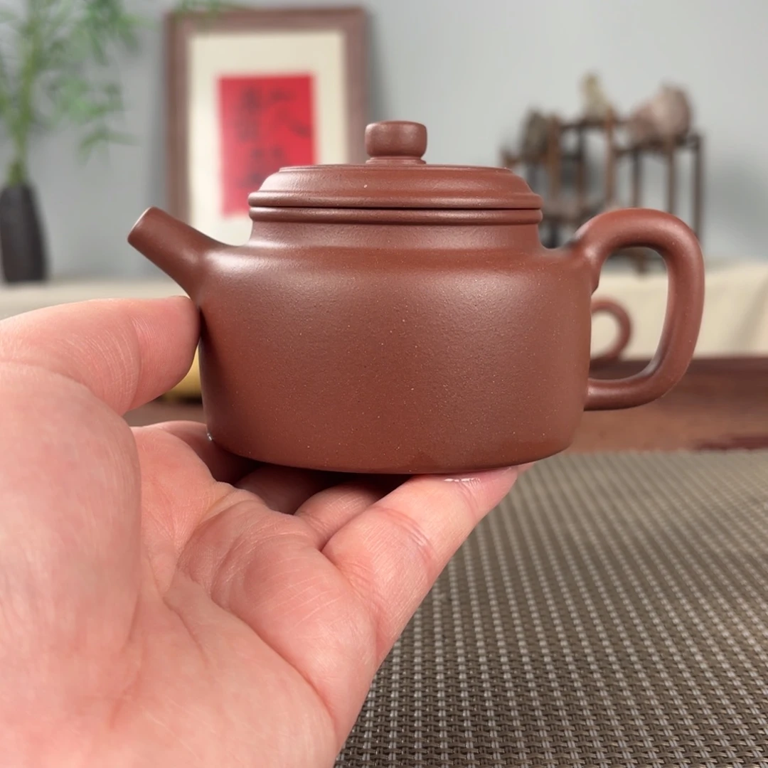 紫砂茶壶感**叹黄龙山原矿紫砂壶220