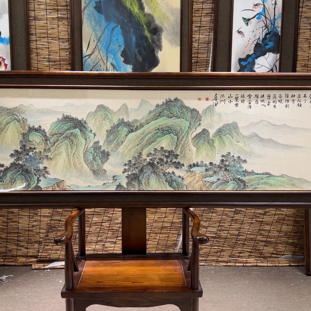 老***鲁国画亲笔手绘作品