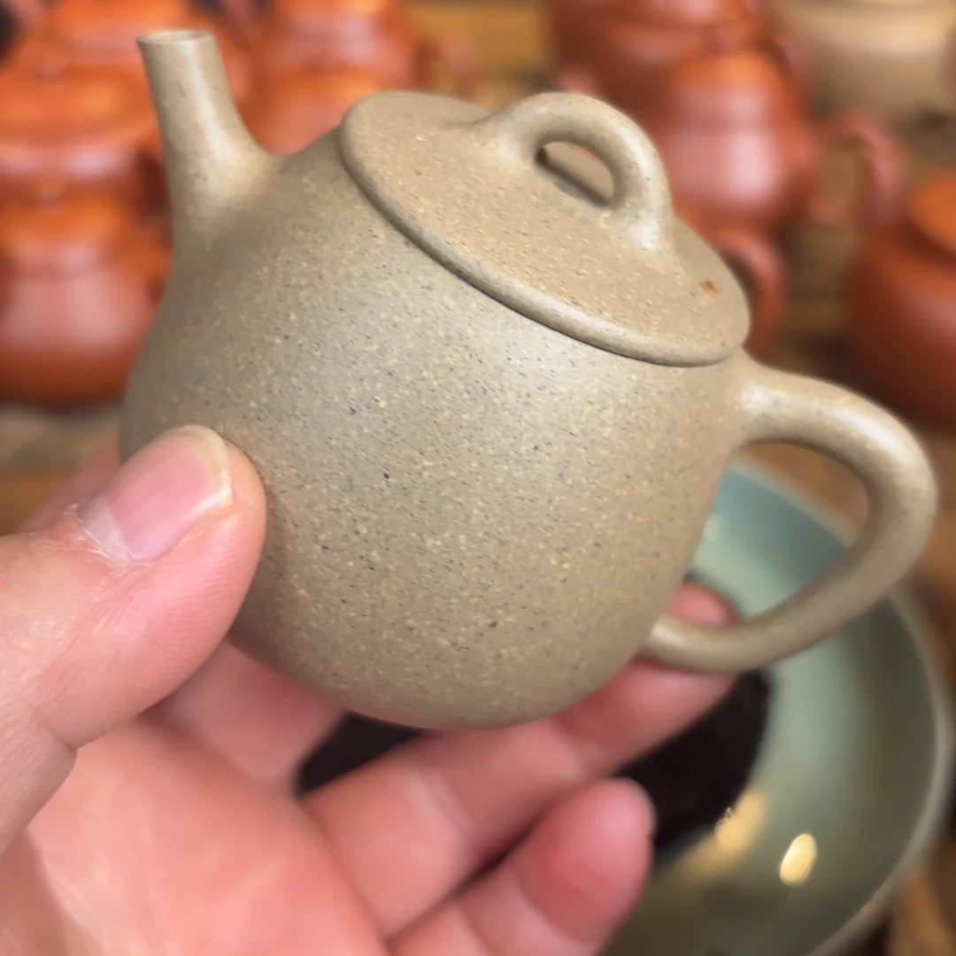 紫砂茶壶这****？小品高瓢壶