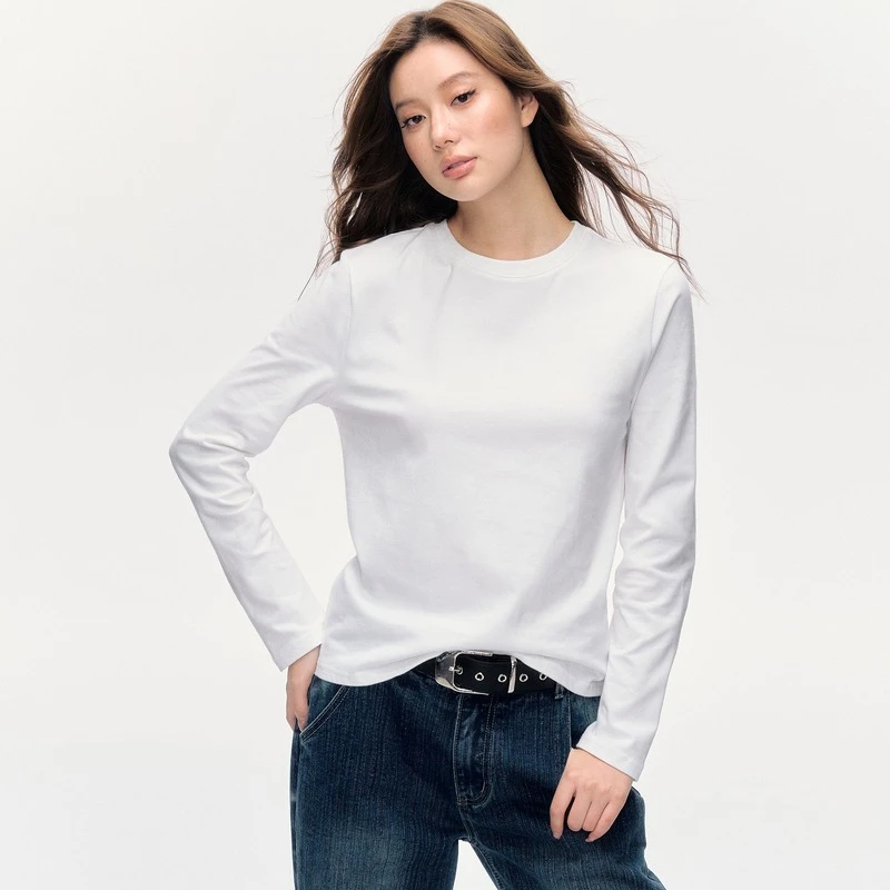 日系复古短袖t恤女夏季卡通刺绣圆领宽松体恤肌理感宽松休闲上衣