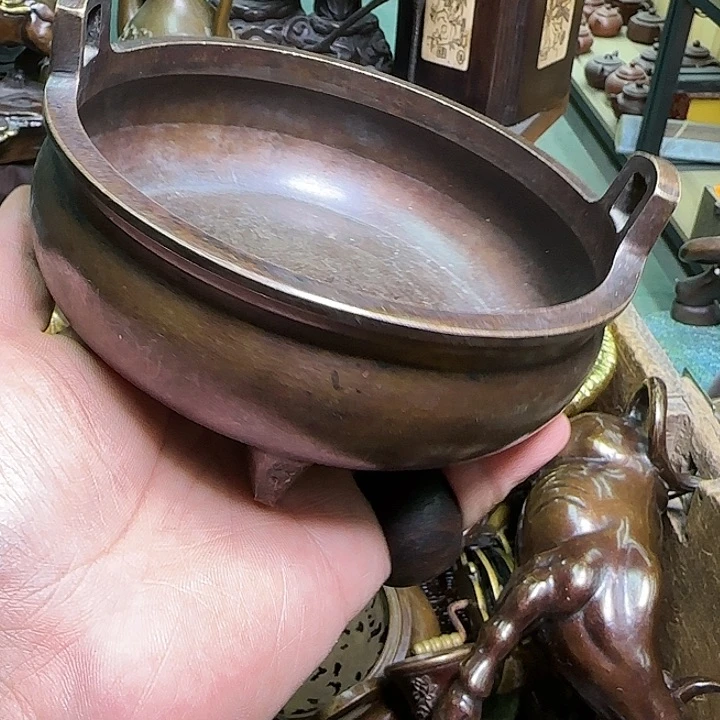 铜器办公室茶室摆件