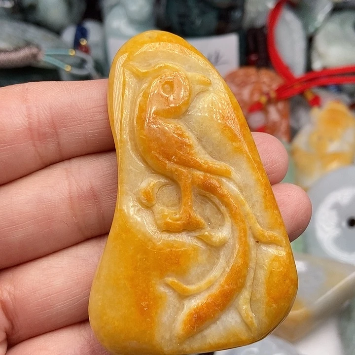 未镶嵌挂件翡翠翡翠